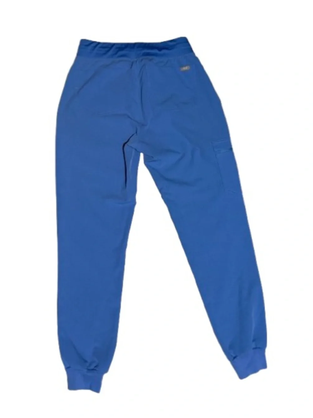 FIGS Technical Collection V-Neck Scrub Set Top & Jogger in Light Blue XS